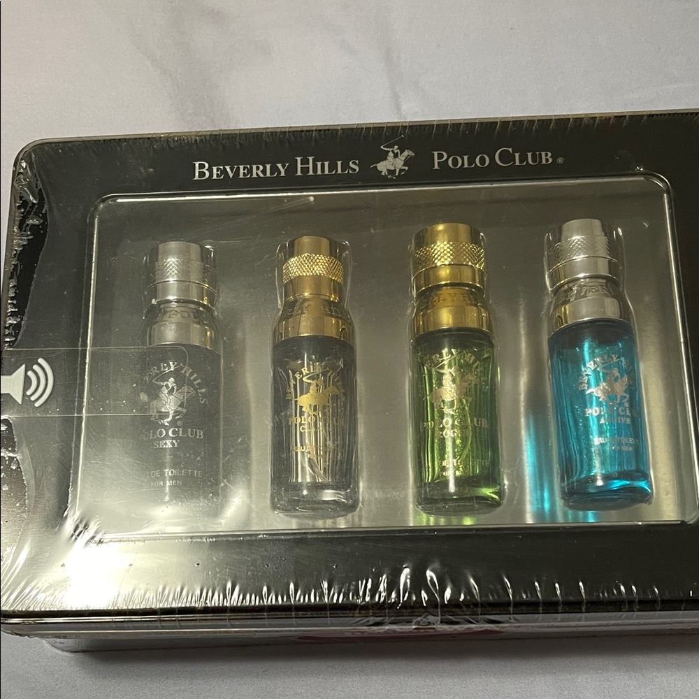 Beverly Hills Polo Club Fragrance Collection - Silver, Gold, Green, Blue